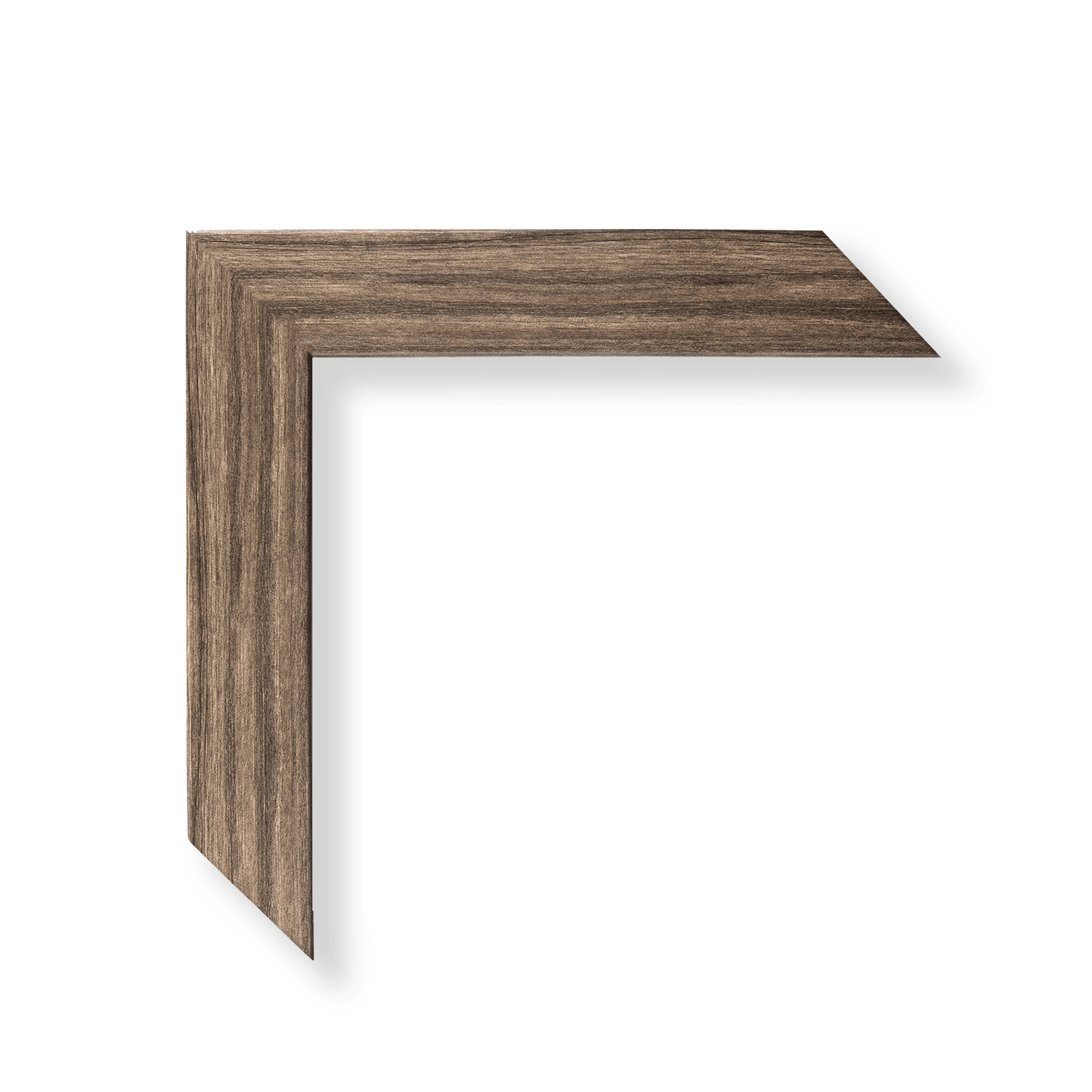 CUSTOMIZE with Gray Walnut Modern Gallery Frame