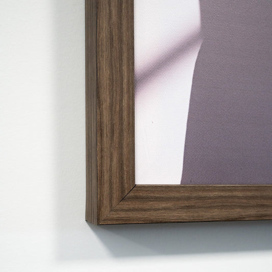 Monochrome Muse – Framed Black & White Fashion Photography Print