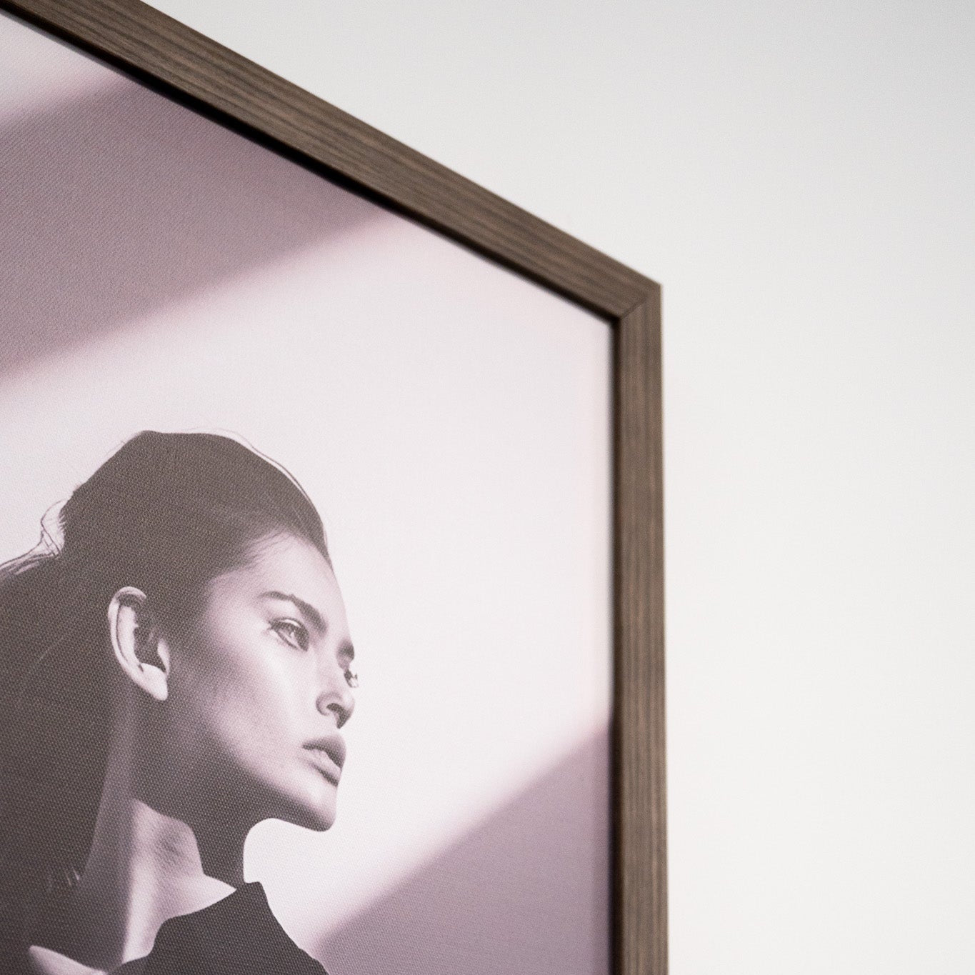 Monochrome Muse – Framed Black & White Fashion Photography Print