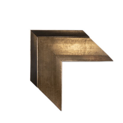 Frame Walnut & Champagne Vista Frame – Luxe Metallic Picture Frame