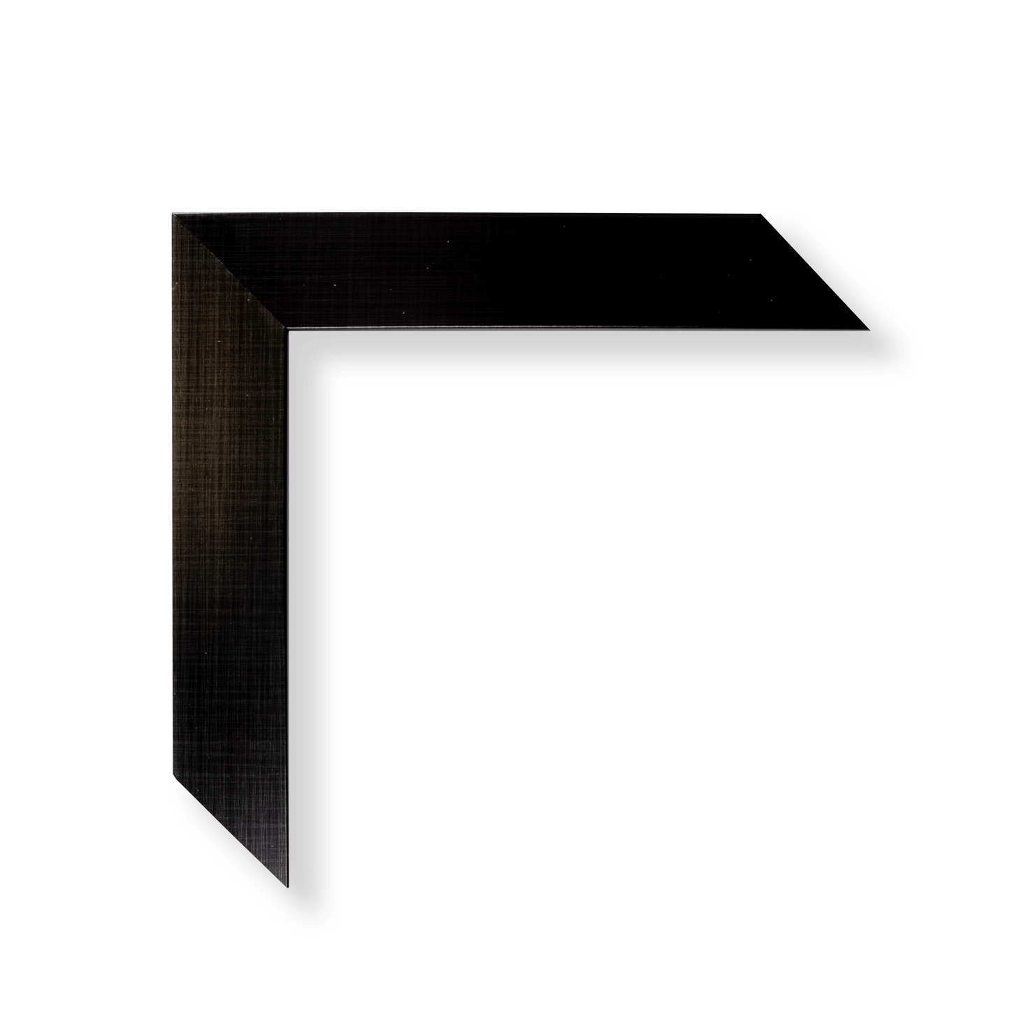 COSTOMIZE with Textured Charcoal Modern Gallery Frame