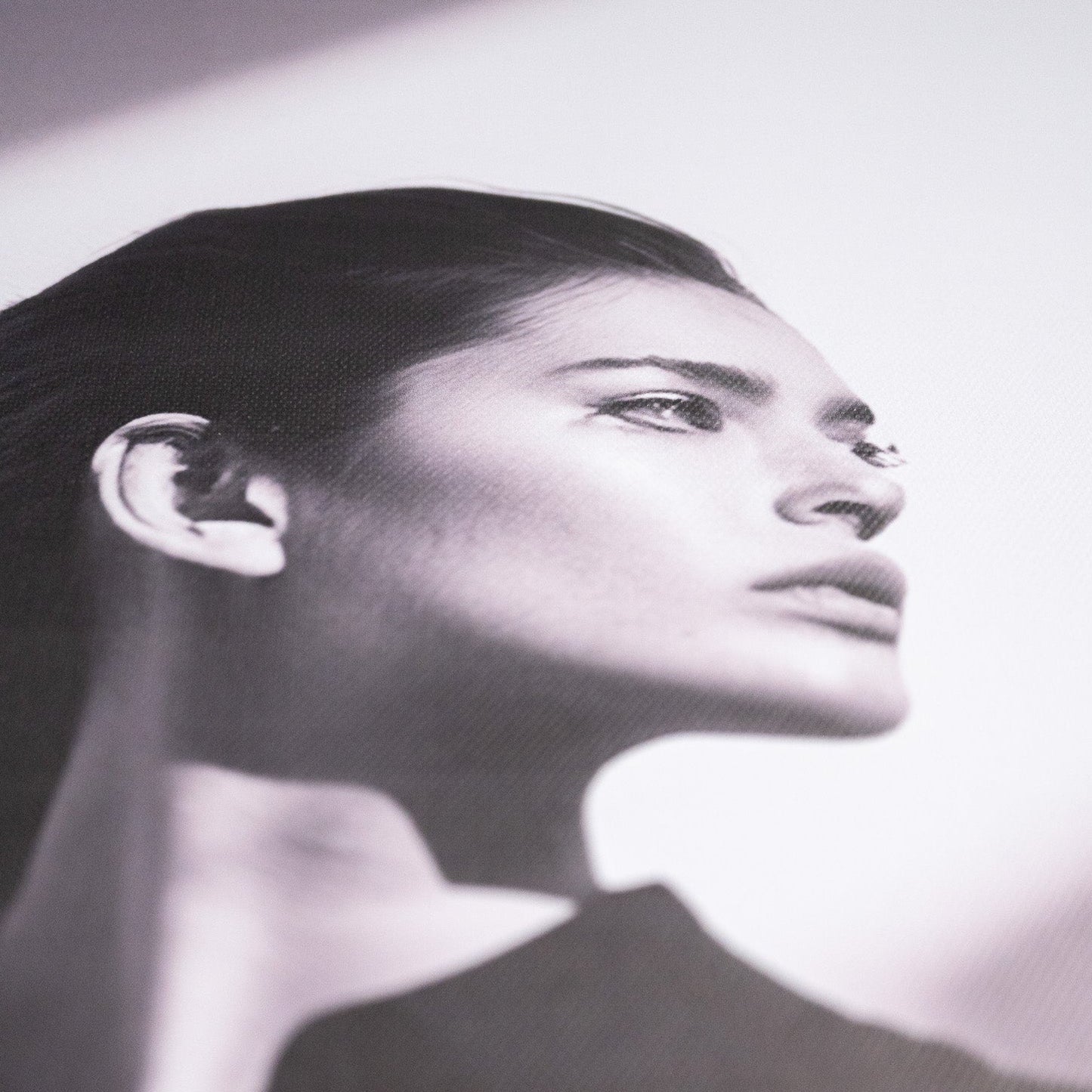 Monochrome Muse – Framed Black & White Fashion Photography Print
